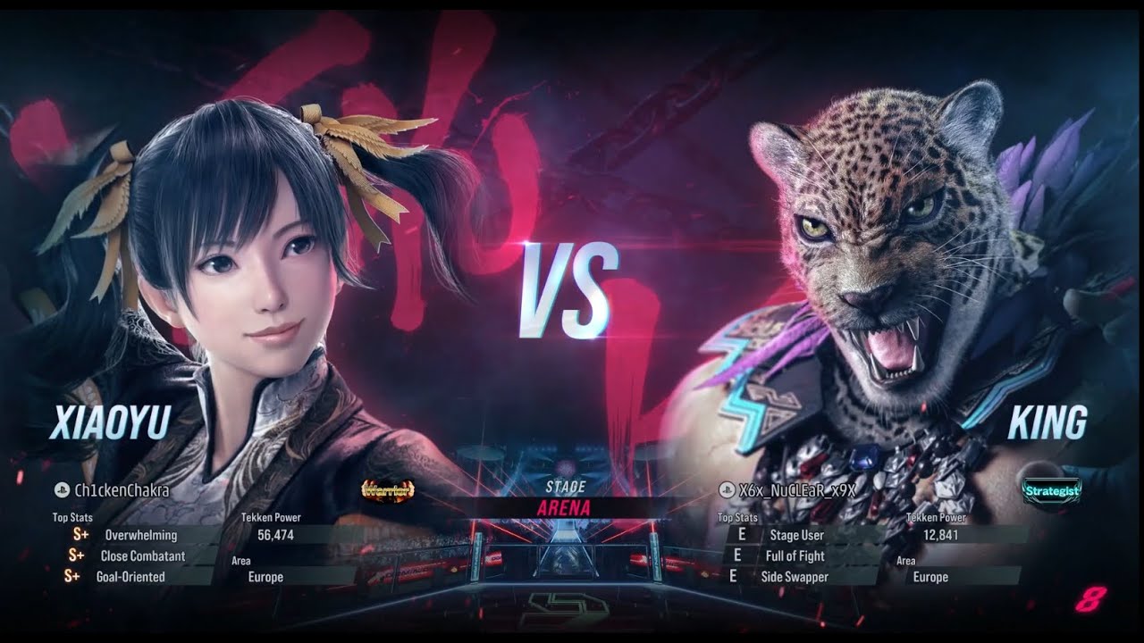 Tekken 8 | High Level Xiaoyu Gameplay | 35 Minutes no Commentary | TEKKEN8 Closed Network Test Day 1