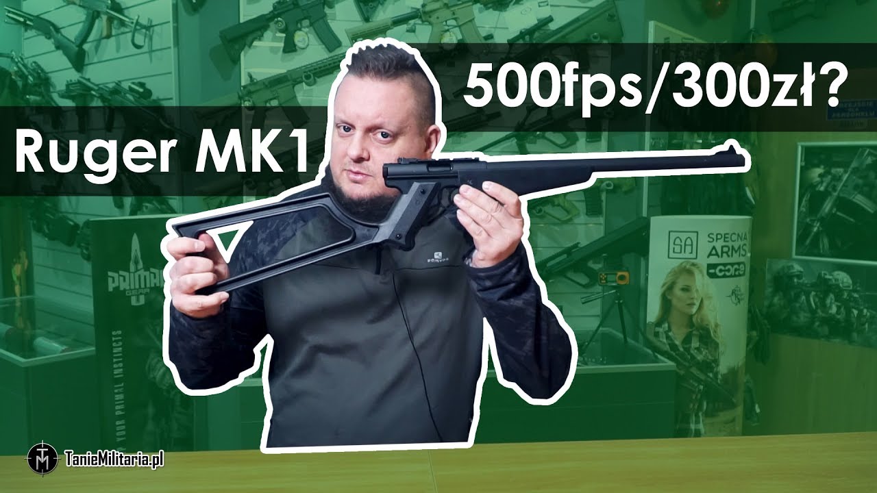 RUGER MK1 (GGH0202) KJW - TANIEMILITARIA.PL