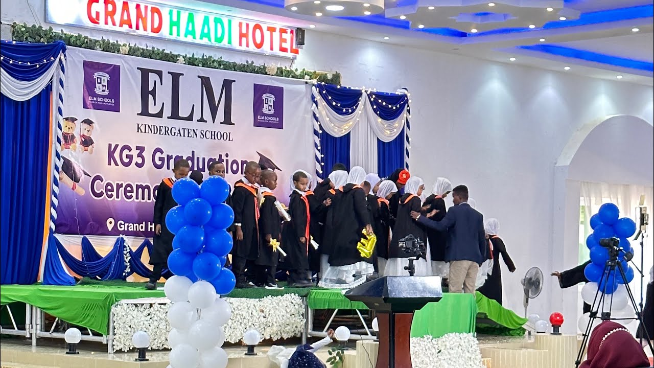ELM SCHOOLS IN HARGEISA HOLDS ITS 14th GRADUATION IN A COLORFUL CEREMONY | SOMALILAND