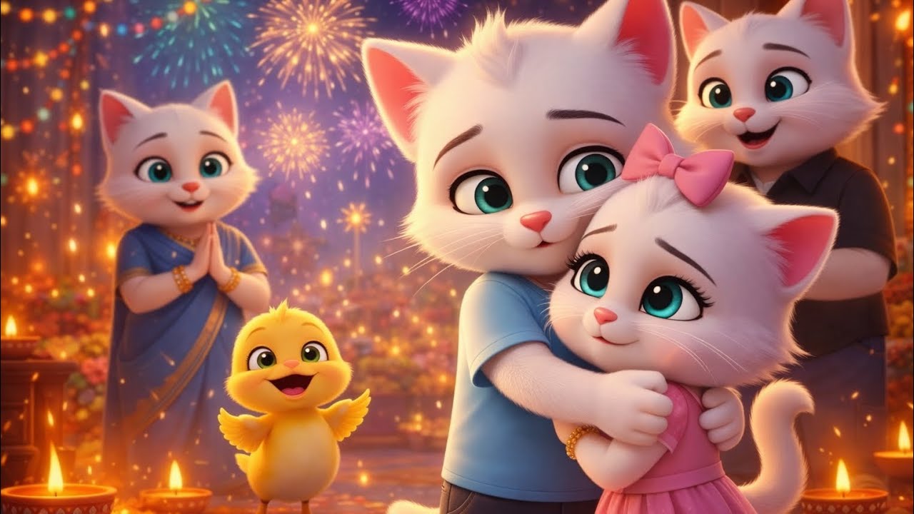 Cat video#viral #3danimation  video ai video