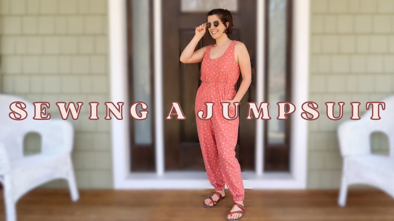 sewing a jumpsuit: Nova Jumpsuit from True Bias