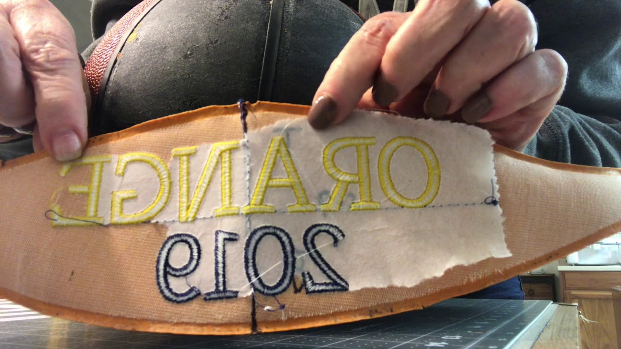 How To Embroider a Basketball