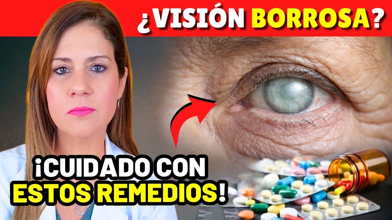 ¿Visión Borrosa? ESTOS MEDICAMENTOS COMUNES pueden ser la CAUSA