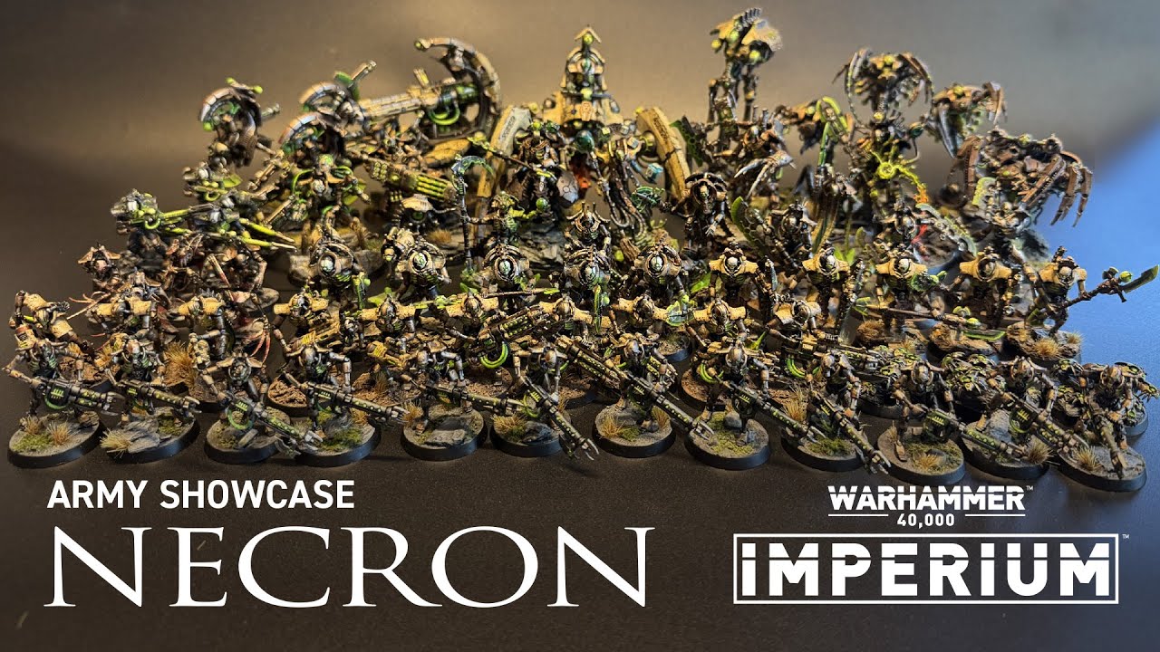 【週刊ウォーハンマー】ネクロン制作総集編_NECRON ARMY SHOWCASE