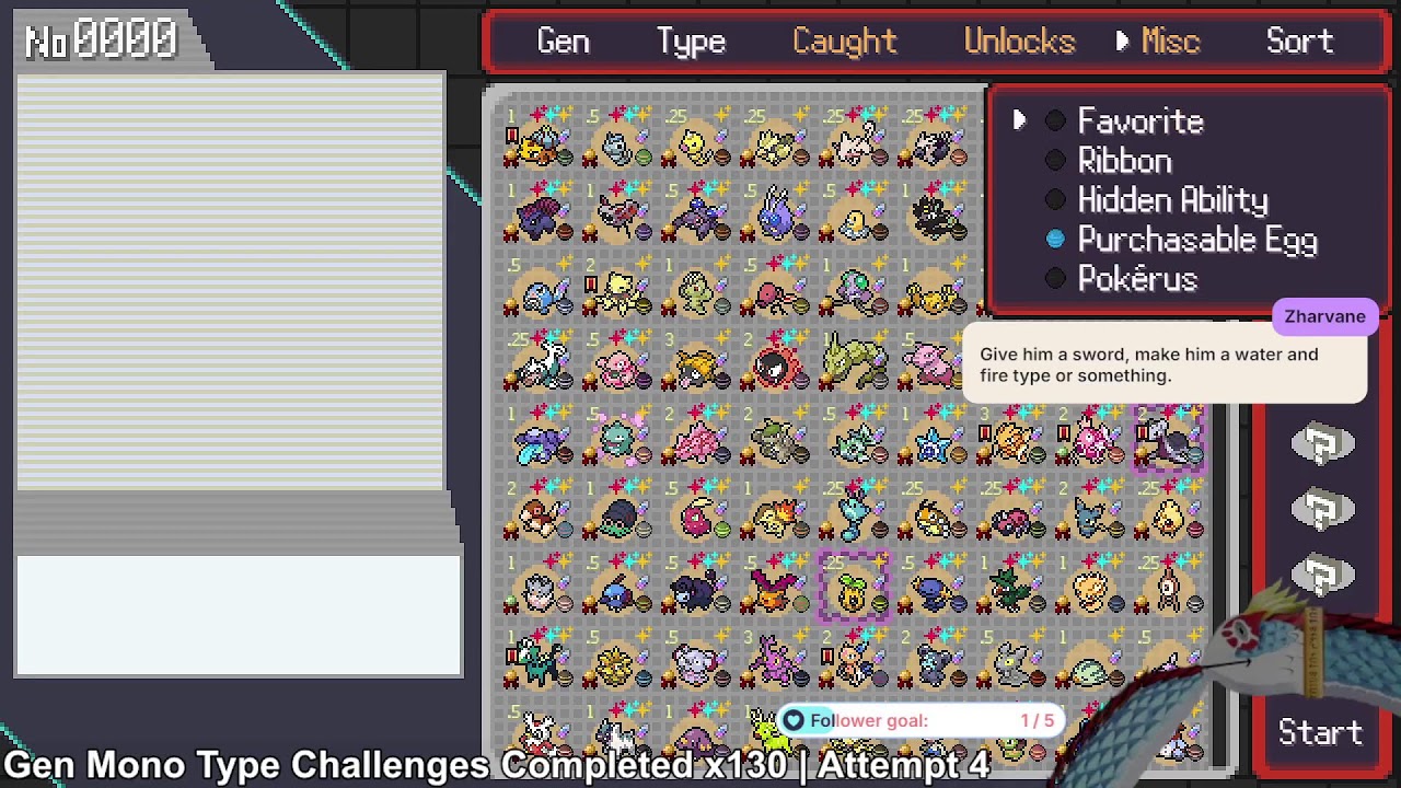 Gen 3 Mono Fire Challenge (Fail) | (╯°□°）╯︵ ┻━┻ -