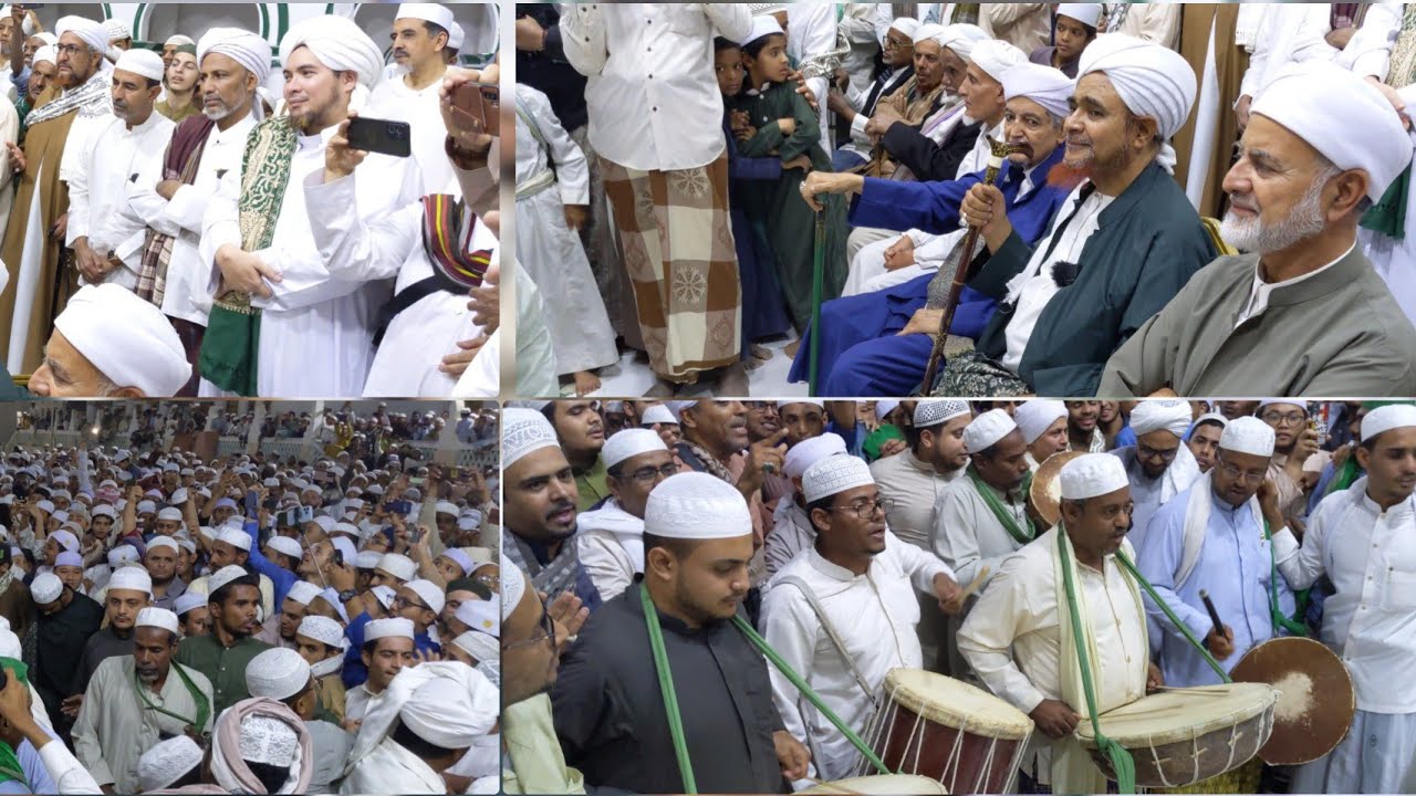 التهاويد السنوية بدار المصطفى بتريم_زيارة نبي الله هود عليه السلام_مدينة تريم 1444ه‍