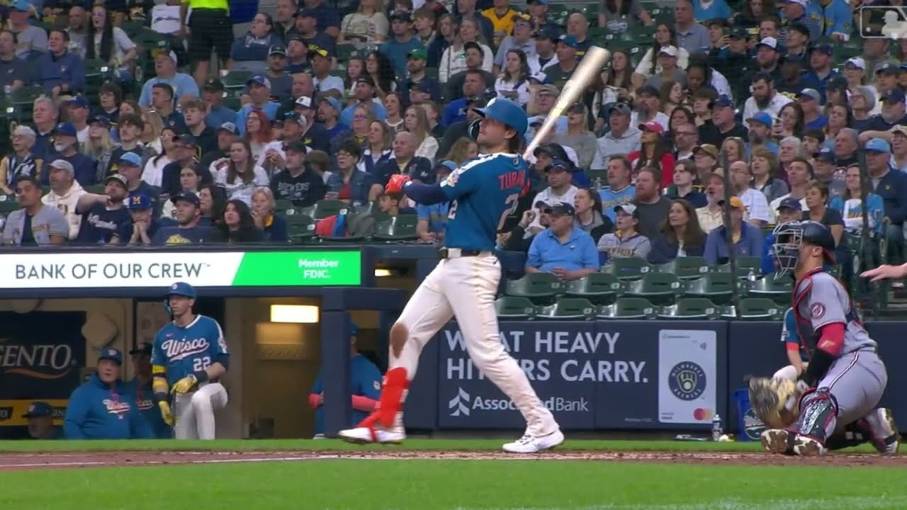 Brice Turang Slow Motion Swing