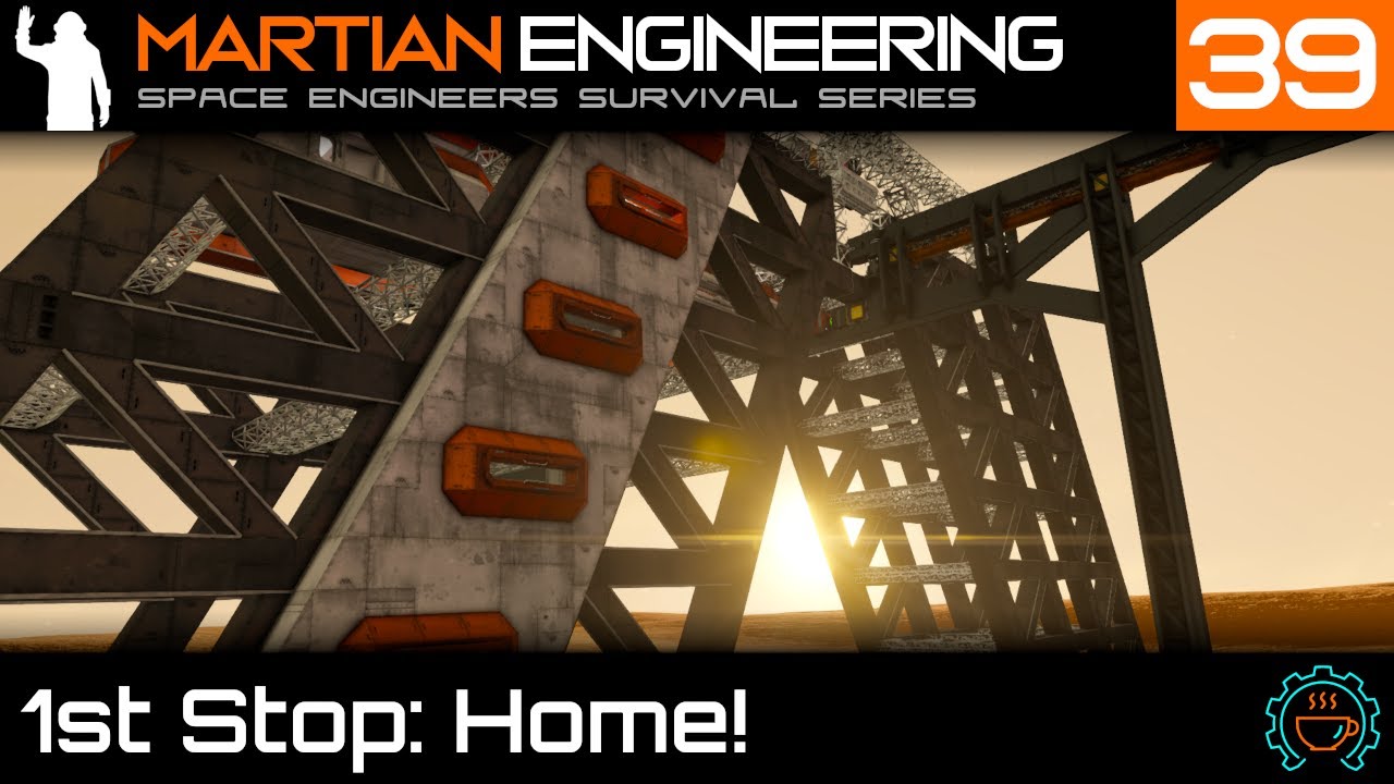 Monorail Finally Has a New Stop: Modular Apartment Complex | Martian Engineering E39 | SE Survival