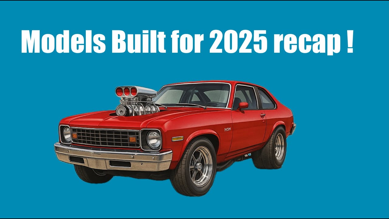 Scale Model Recap of builds for 2025