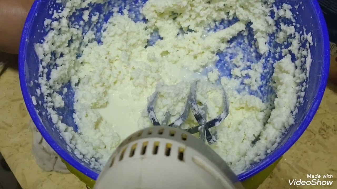طريق عمل الزبدة من القشطه البلدي 🍨