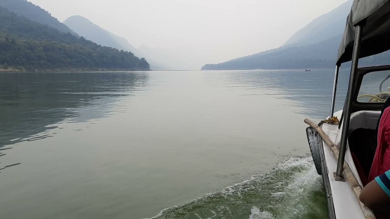 Boating in Mahanadi at Tikarpada