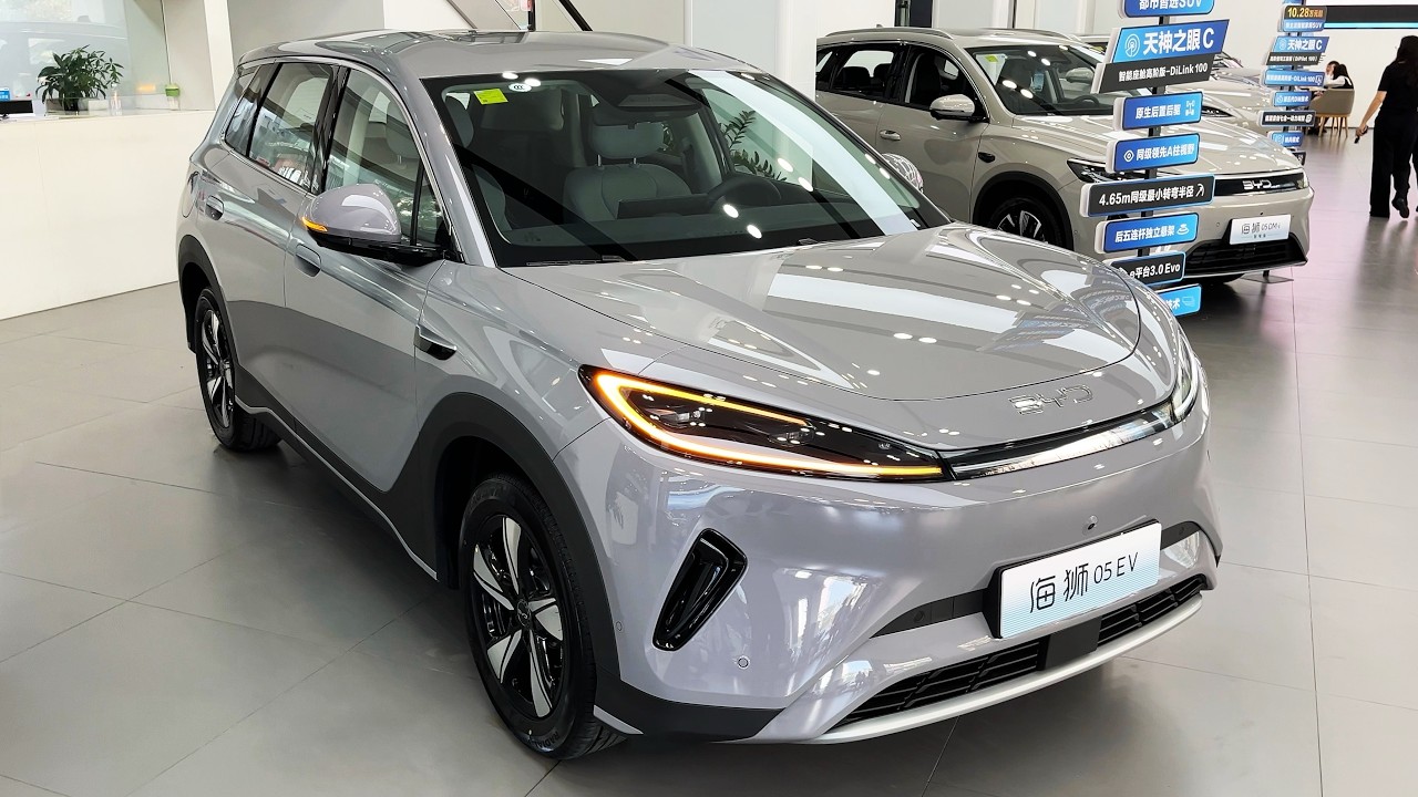 Интерьер и экстерьер BYD Sealion 05 EV 2025 года в деталях 4K