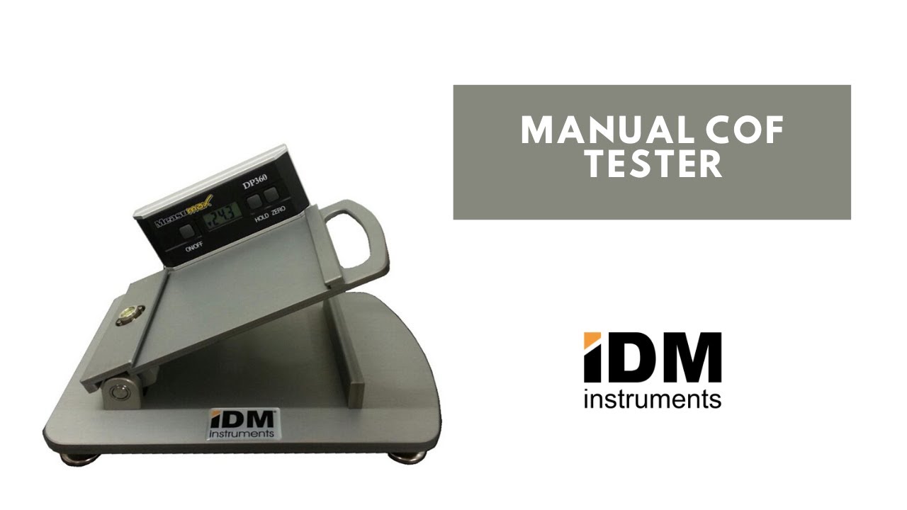 COF Tester I Coefficient of Friction Testing Machine I Packaging, paper, board testing