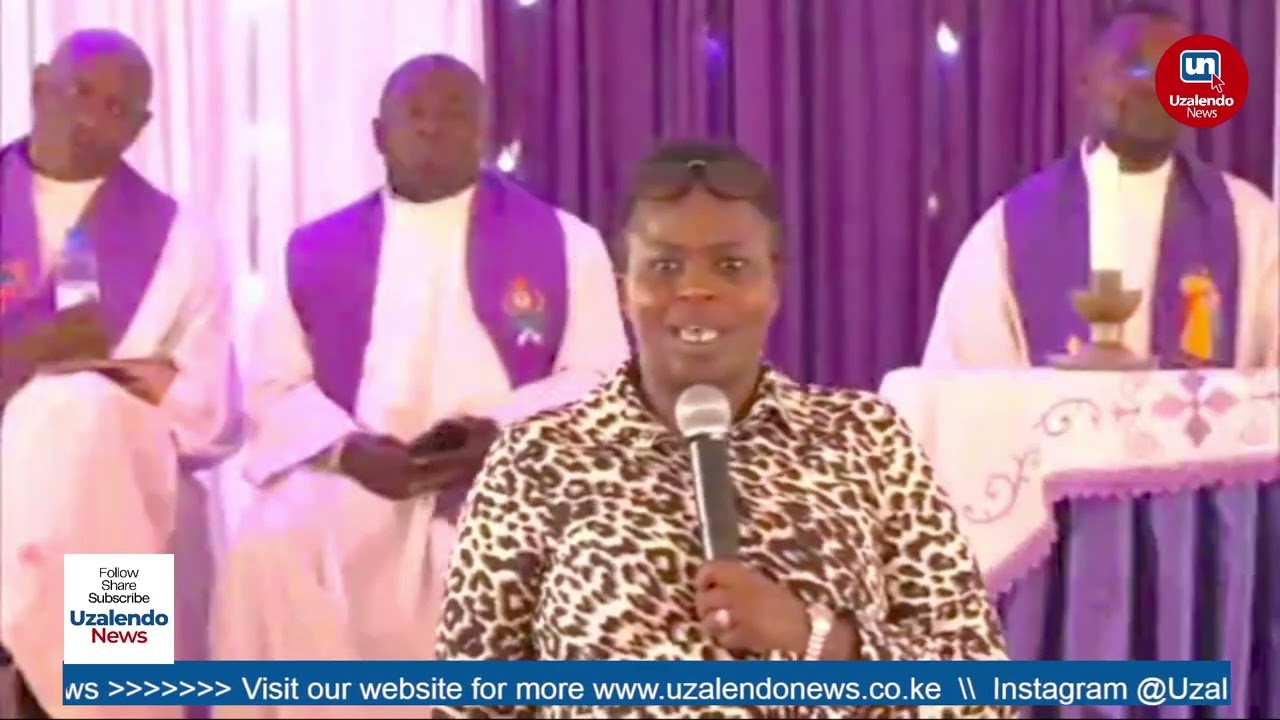 Sara Paulata Korere, MP Laikipia North, booed during a funeral in Laikipia