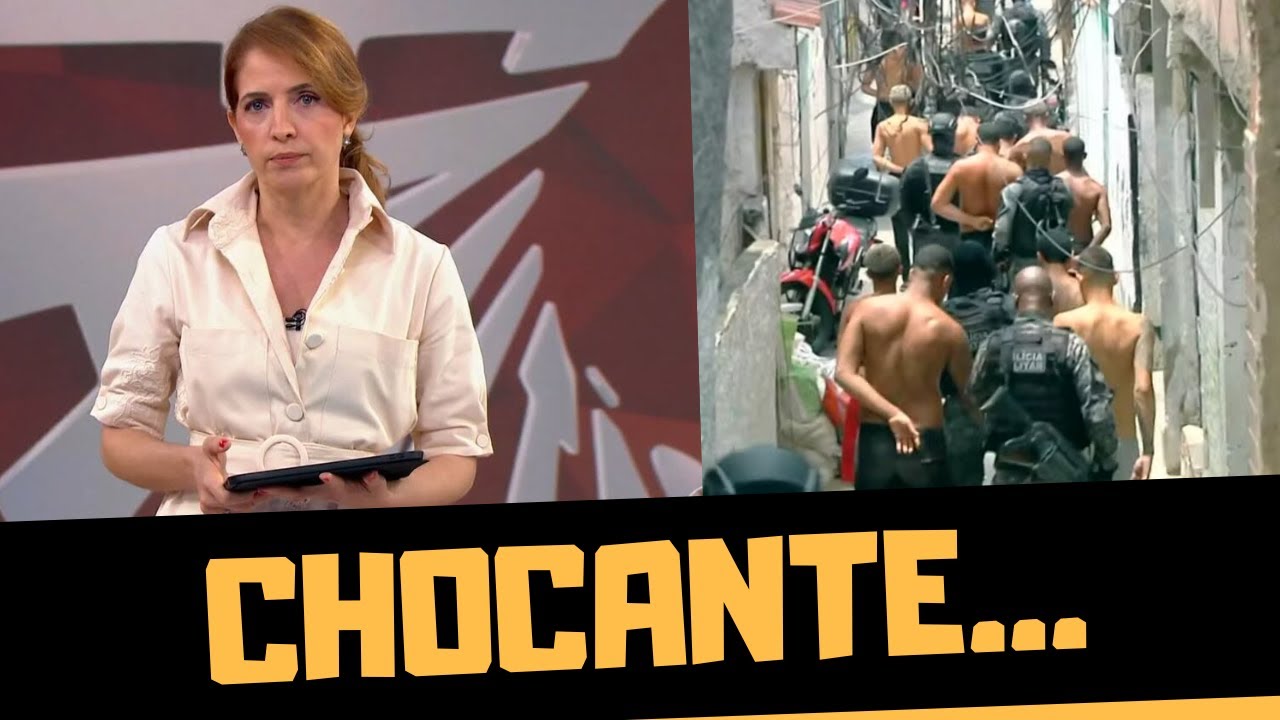 FANTÁSTICO E UMA REPORTAGEM CHOCANTE SOBRE A MEGAOPERAÇÃO NO RJ
