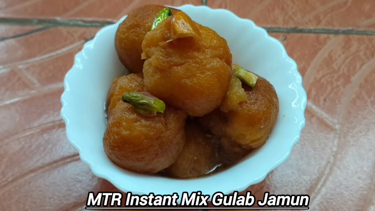 MTR Gulab Jamun Recipe // MTR ಗುಲಾಬ್ ಜಾಮೂನ್ ಮಾಡುವ ವಿಧಾನ /Gulab Jamun With Instant Mix Recipe /Sweet 
