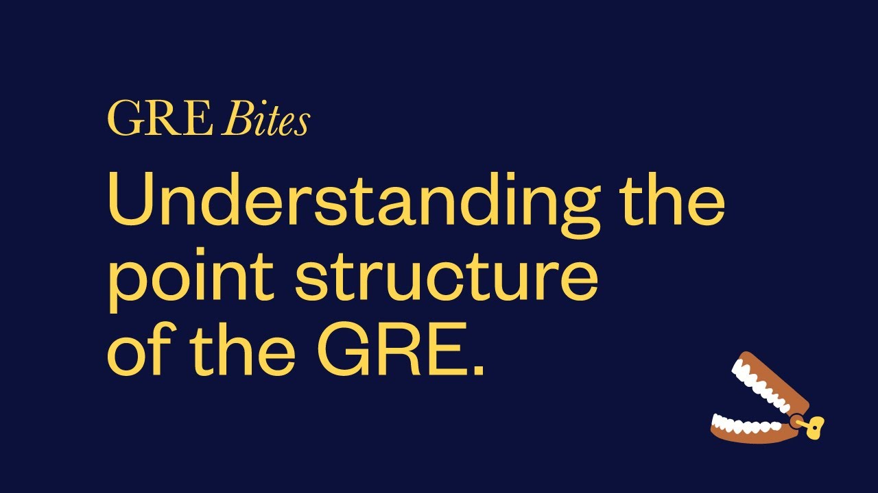 Understanding the point structure of the GRE: Raw scores, scaled scores, and percentiles