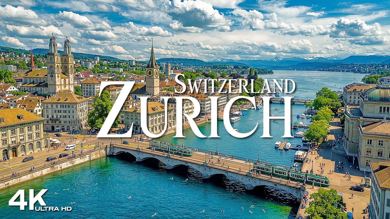 Zurich Switzerland 🇨🇭 Unveiling the Unseen [4K Drone]