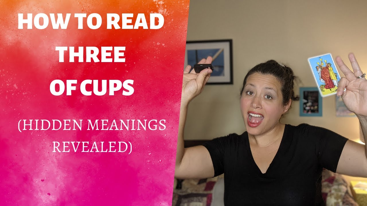 3 OF CUPS MEANING & symbolism (Includes reversed meanings & astrology)