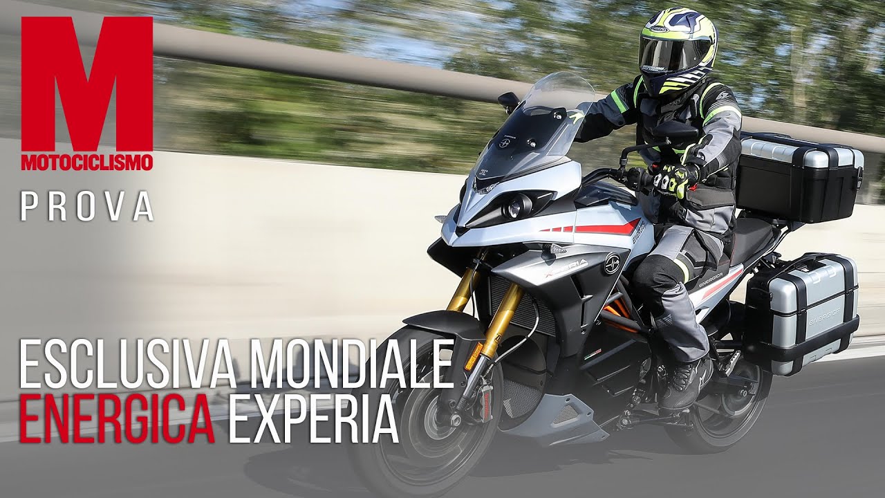 PROVA | Ecco in ESCLUSIVA MONDIALE la MOTO ELETTRICA Energica Experia