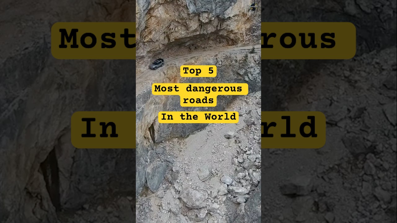 Top 5 dangerous roads in the world!
