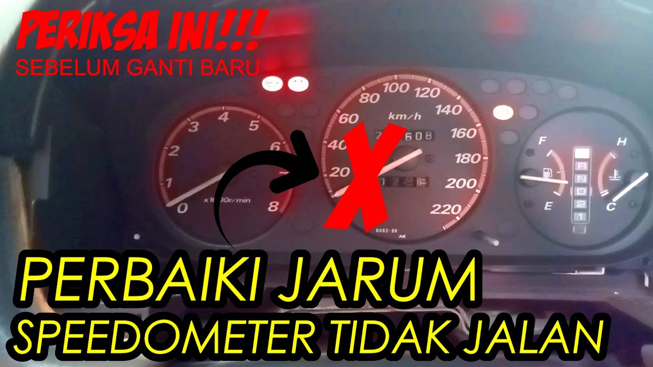 Service Speedometer Honda CRV Tidak Jalan dan Error
