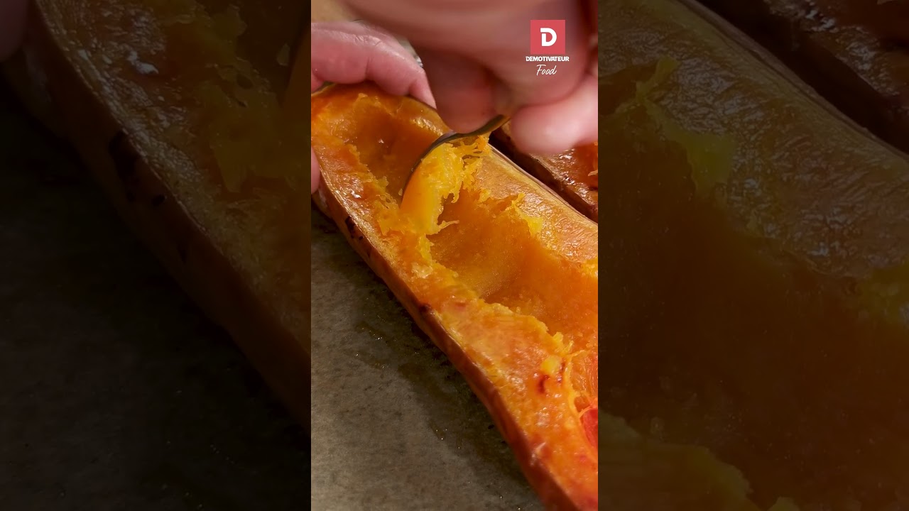 SAINT-JACQUES, CR&Egrave;ME DE BUTTERNUT ET CHORIZO 🌟  #recettefacile #recettedujour #butternut #chorizo