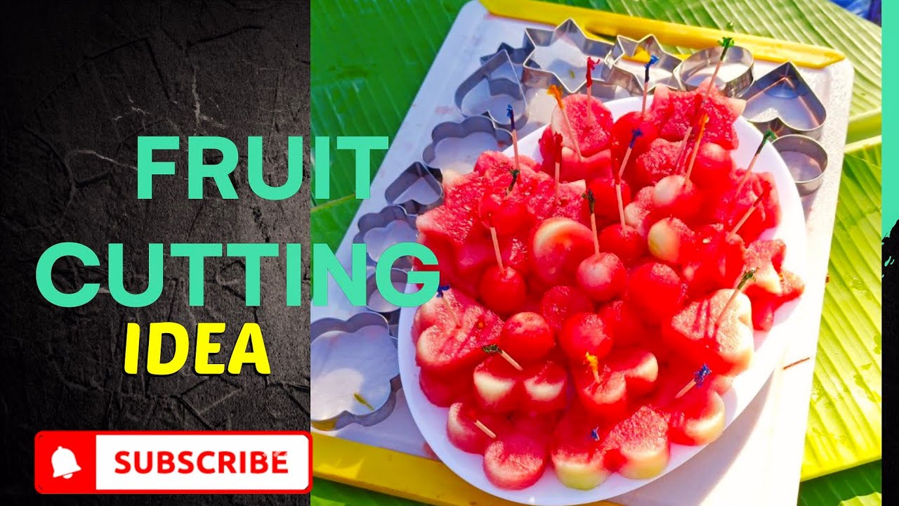 Watermelon Cutting Easy Idea🍉