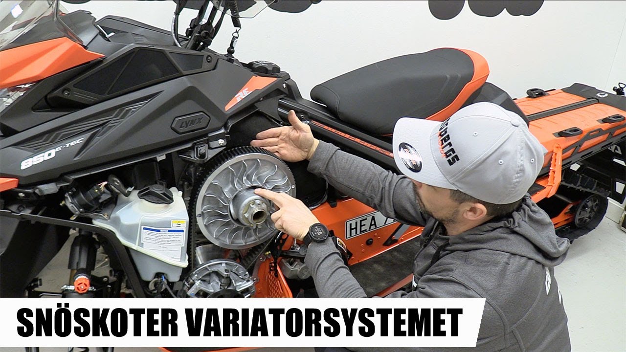 SnowRider TV Ep. 112, Säsong 5 - Snöskoter variatorsystemet