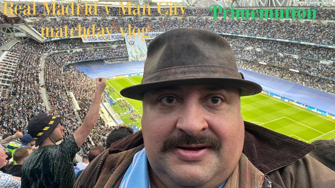 Real Madrid 3-1 Manchester City. Champions league match day vlog. City mess it up at the death.