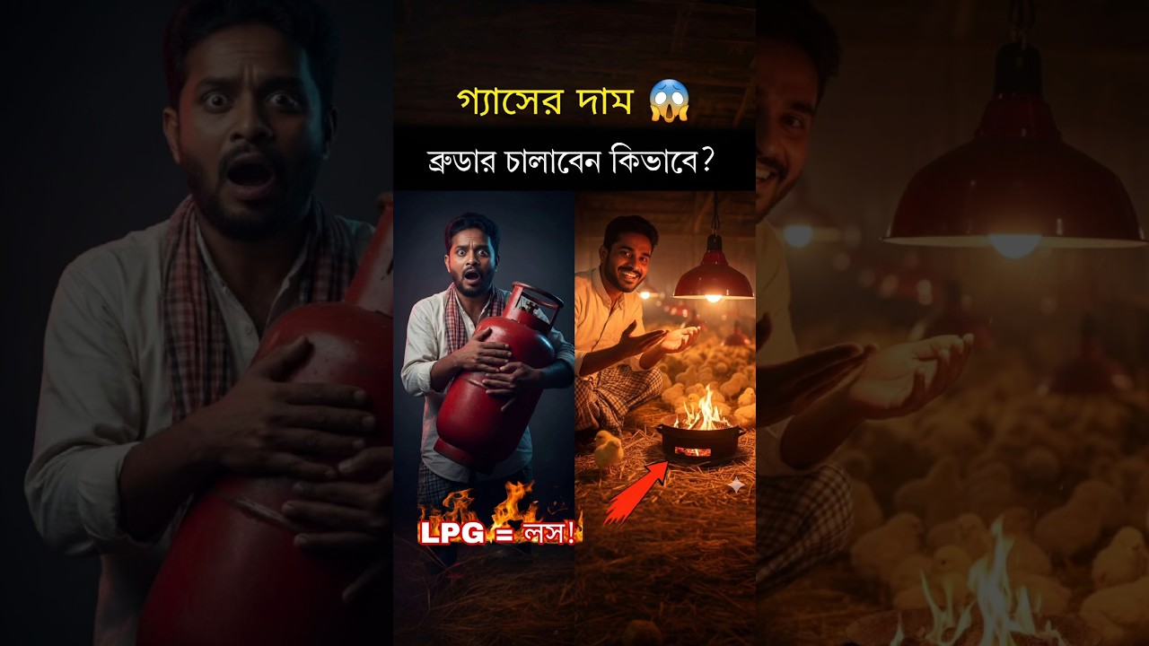 বর্তমান LPG গ্যাসের দামে ব্রুডার চালানো অসম্ভব! | Smart Brooder System for Poultry Farm 