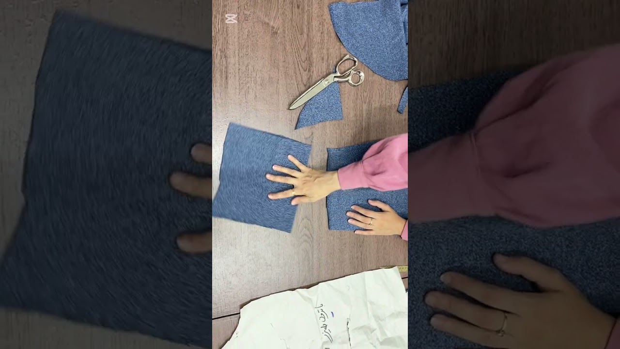 فستان كلوش بقصه رقبه وفكره كم جديده قص وتقفيل بكل اسراره