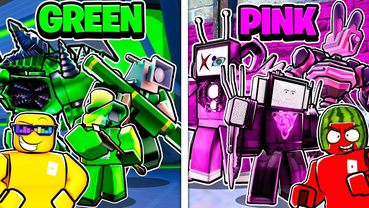 Only Use ONE Color In TOILET TOWER DEFENSE