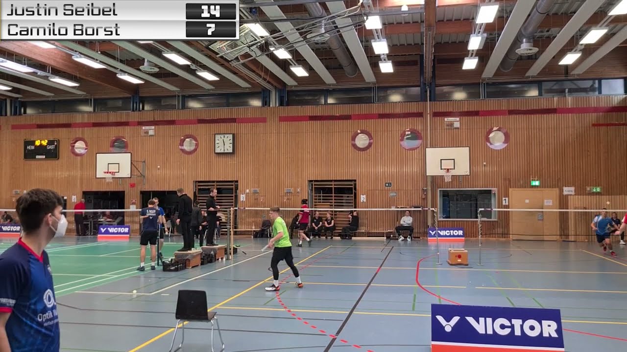 CAMILO BORST vs JUSTIN SEIBEL 2.German Ranking Tournament 2021 R2