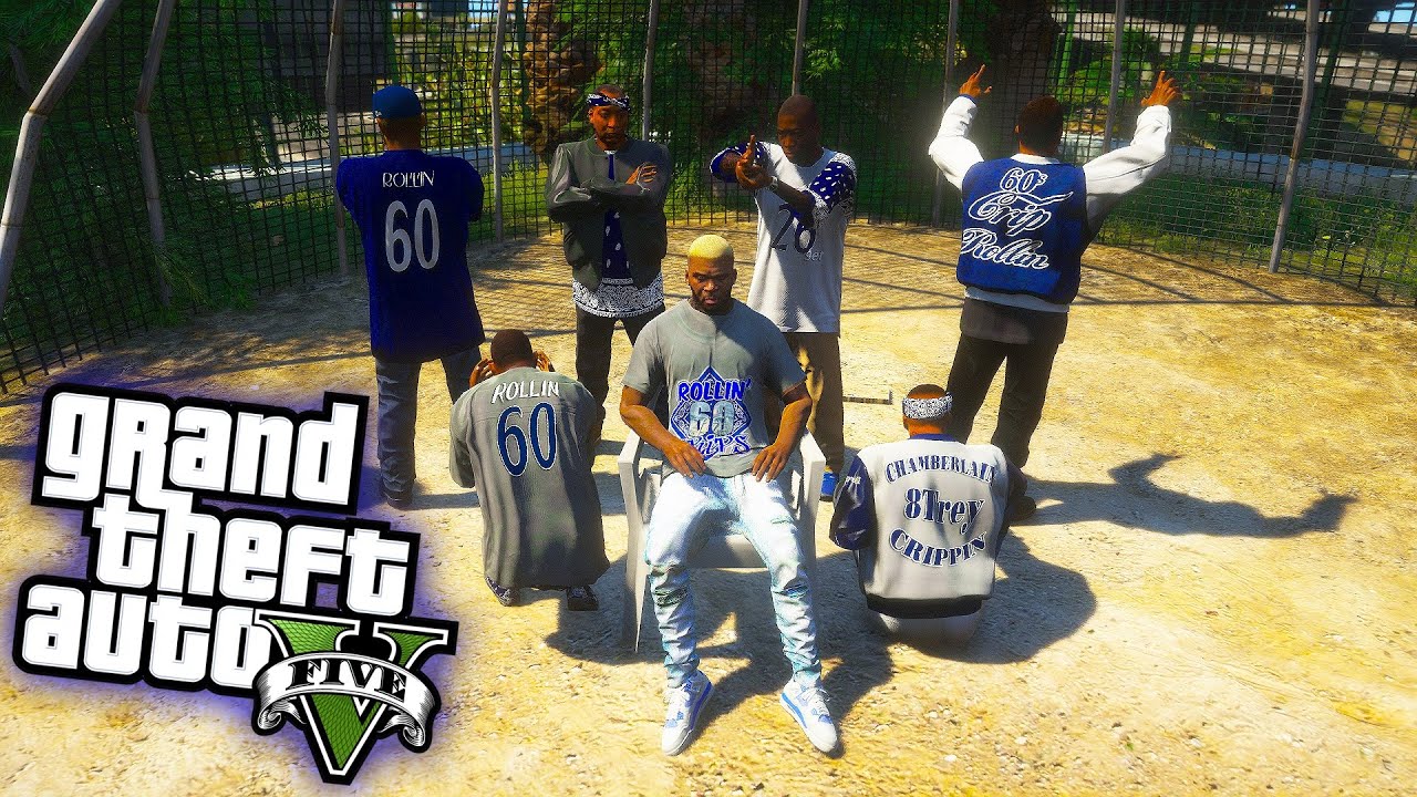 GTA 5: Реальная жизнь в гетто #5: Ввязался в банду 
