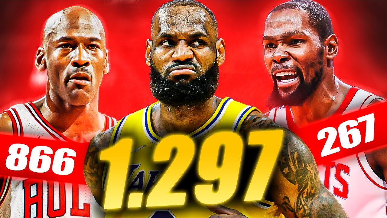 LEBRON MATA SU PROPIO R&Eacute;CORD...