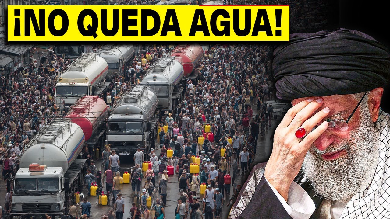 Irán al borde del caos: Crisis hídrica en Teherán, 28 millones sin agua