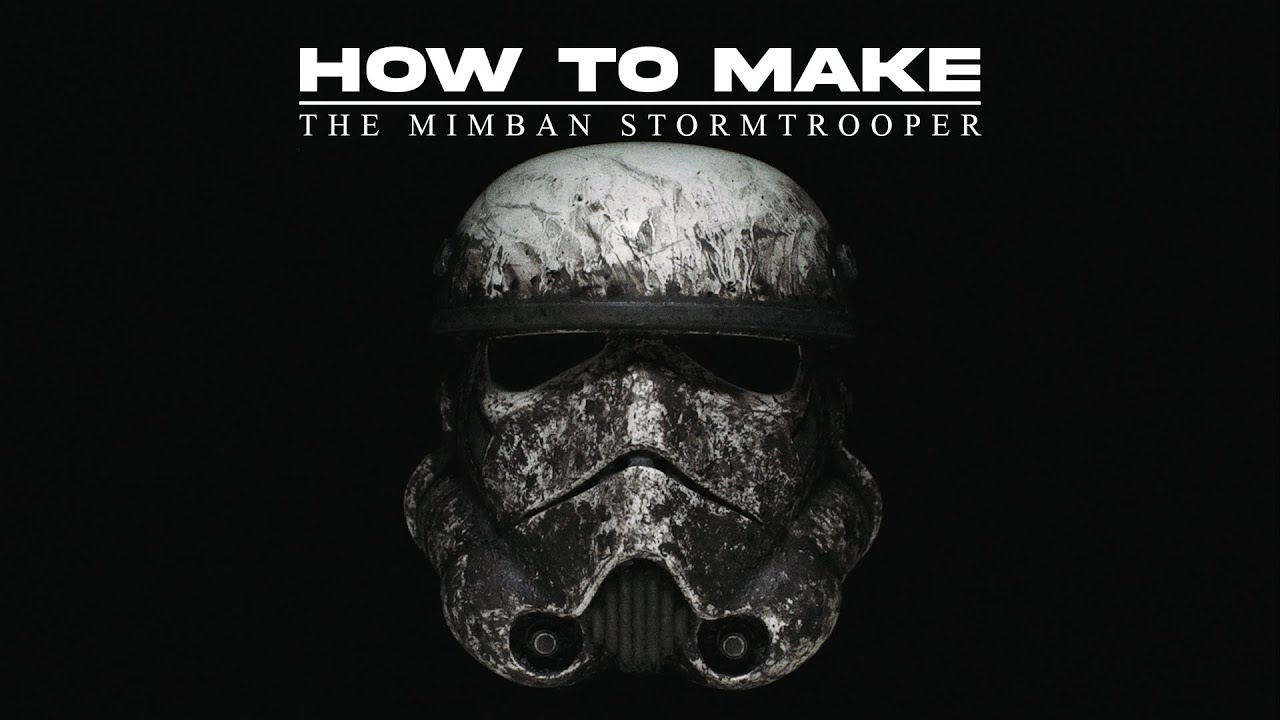 How I Made A Mimban Stormtrooper Helmet (how to do heavy wet weathering and mud effects)