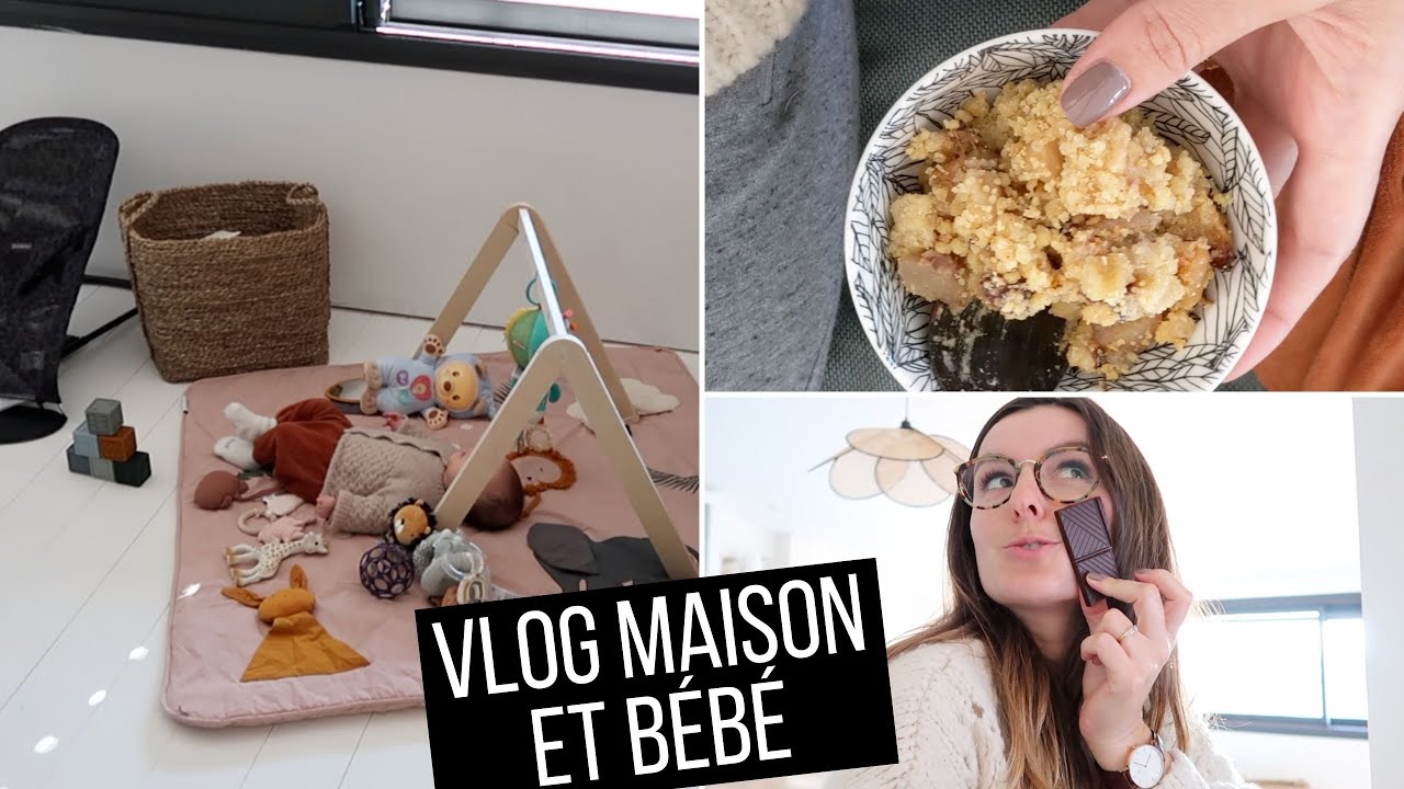 Idée de repas pour le soir - vlog maison & bébé | tribulationsdanais