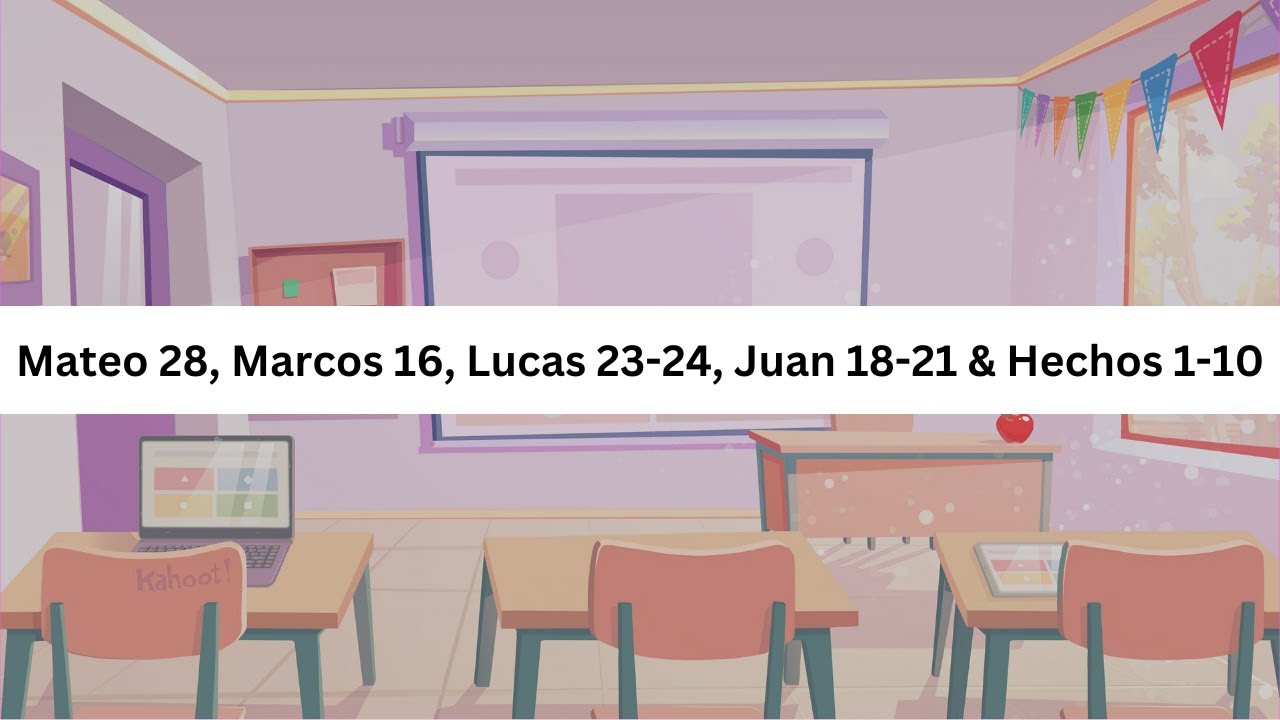 AB2025 - Kahoot #47 - Mateo 28, Marcos 16, Lucas 23-24, Juan 18-21 & Hechos 1-10
