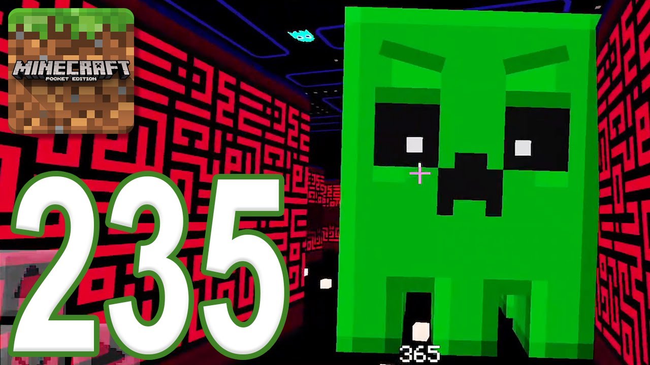 Minecraft: PE - Gameplay Walkthrough Part 235 - PAC-MAN: Mazes 1-3 (iOS, Android)