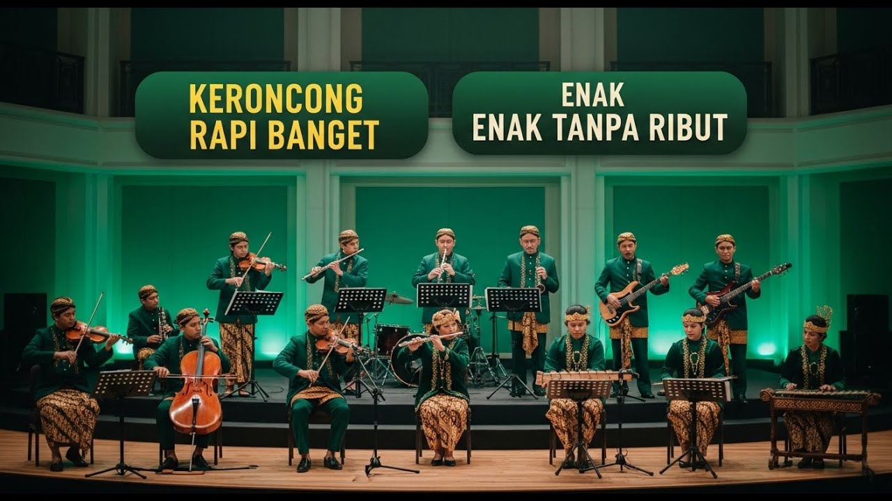 🌜 Menutup Hari dengan Keroncong Modern yang Menenangkan