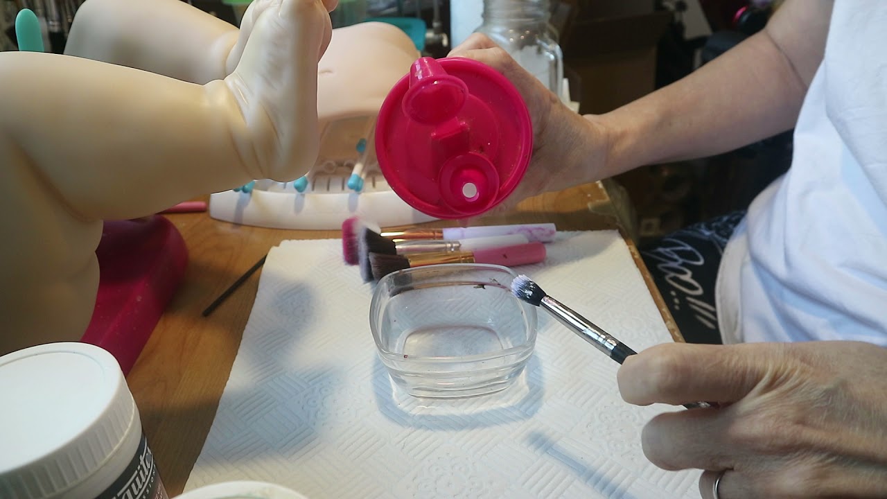 How I prime my reborn doll kits