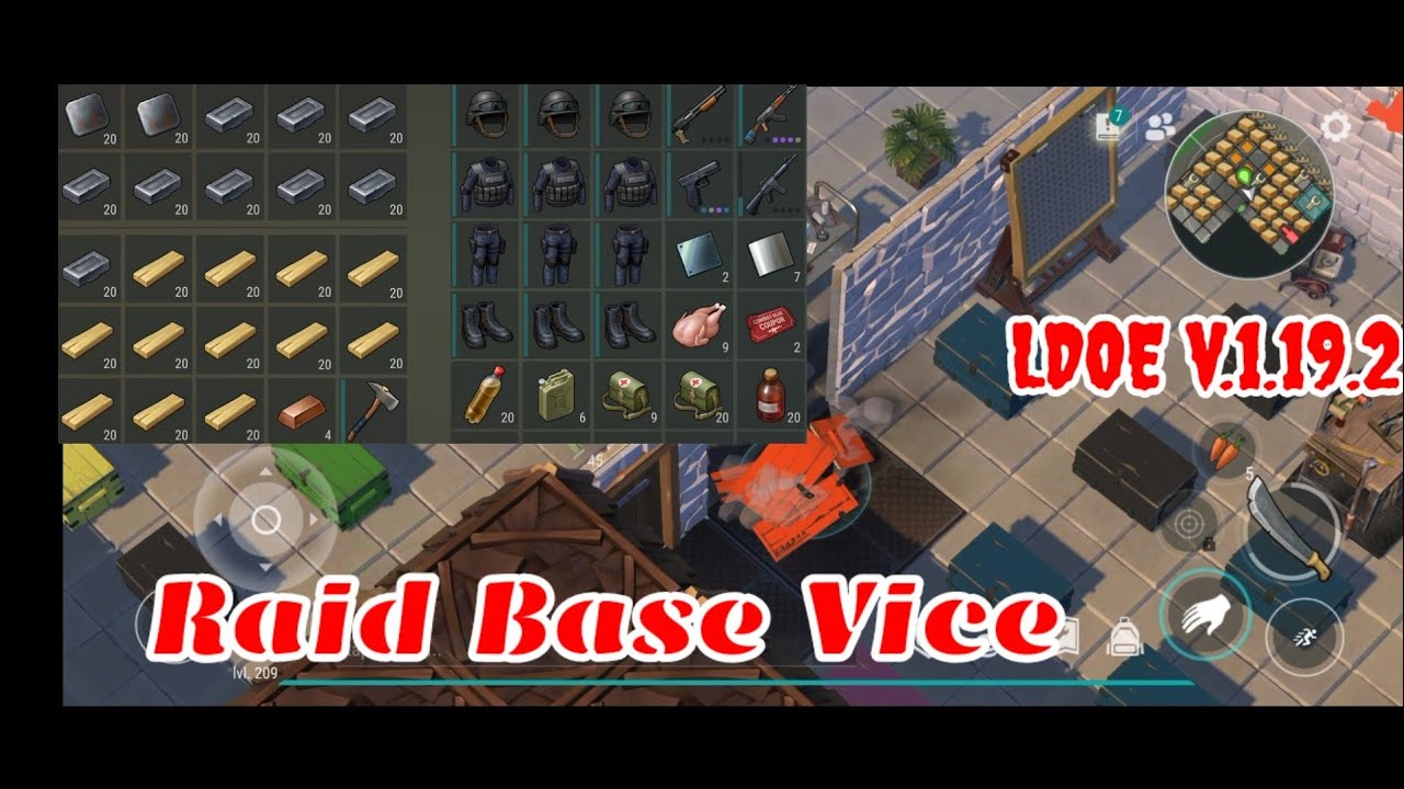 LDOE Raid Vice | Suicide Trick | Last Day on Earth v.1.19.2
