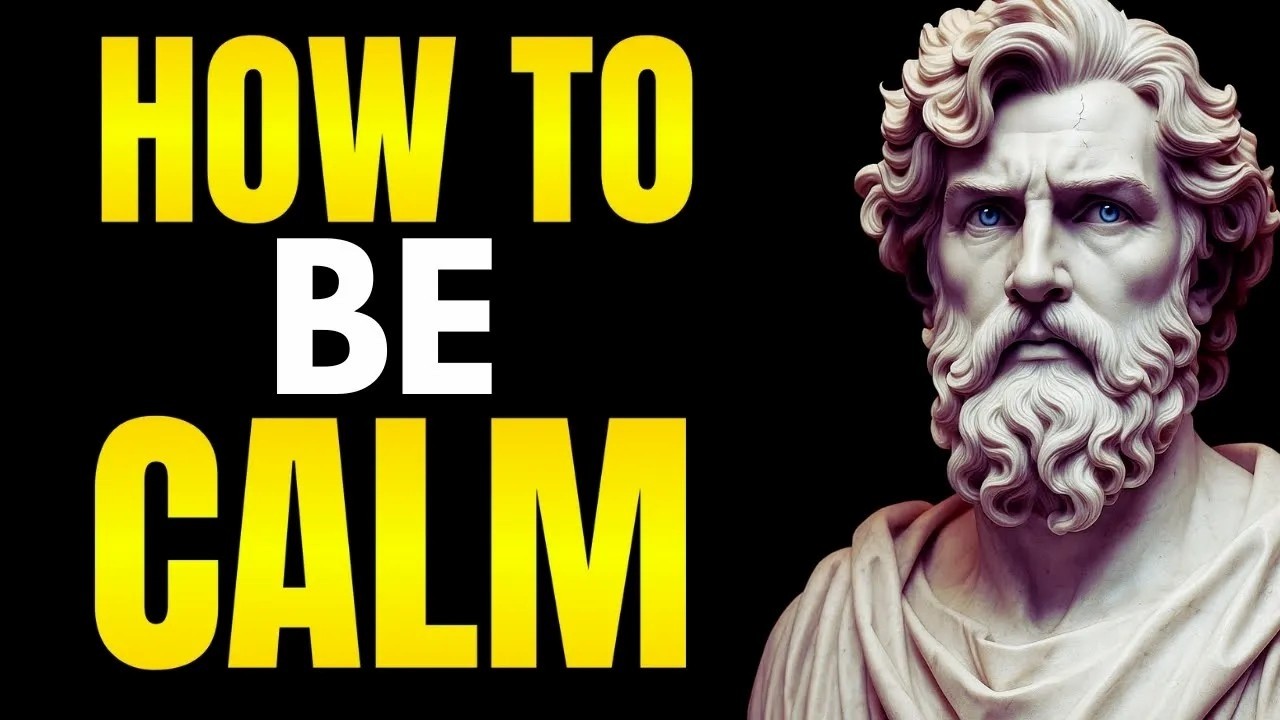 The SECRET to Never LOSING YOUR CALM Again, with Anything or Anyone _ Stoicism