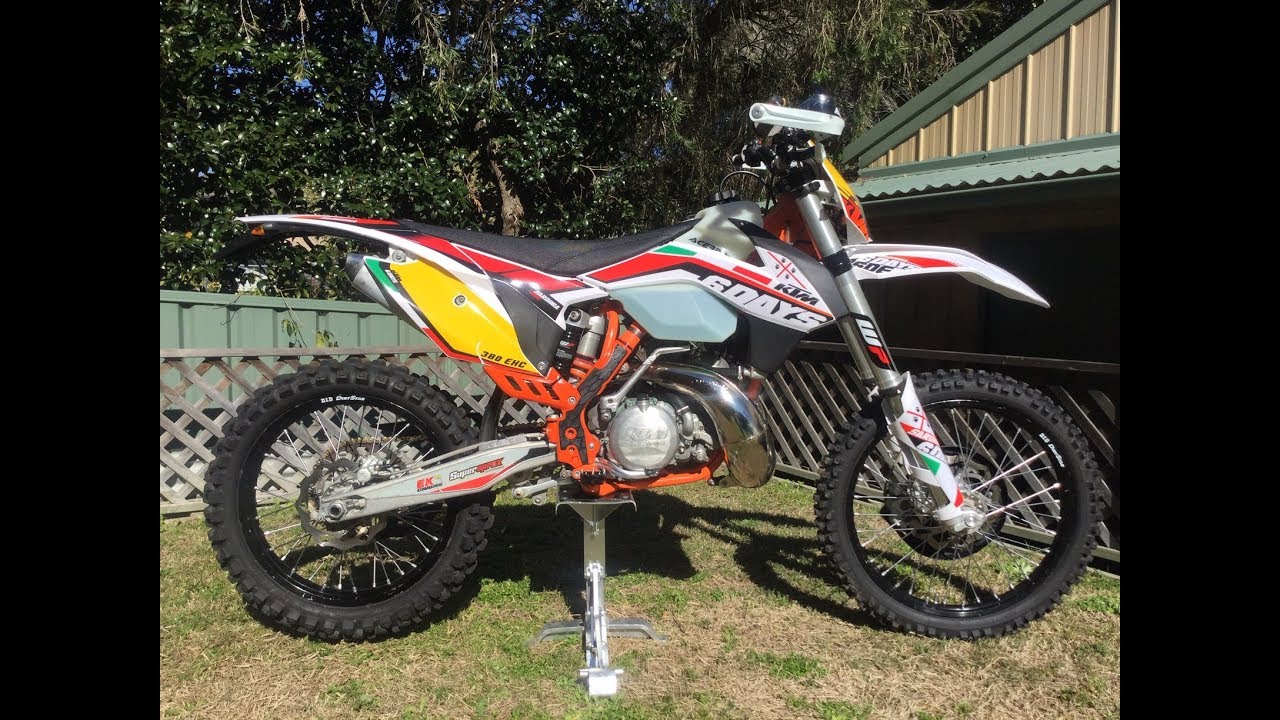 2001 KTM 380 EXC Hybrid Build