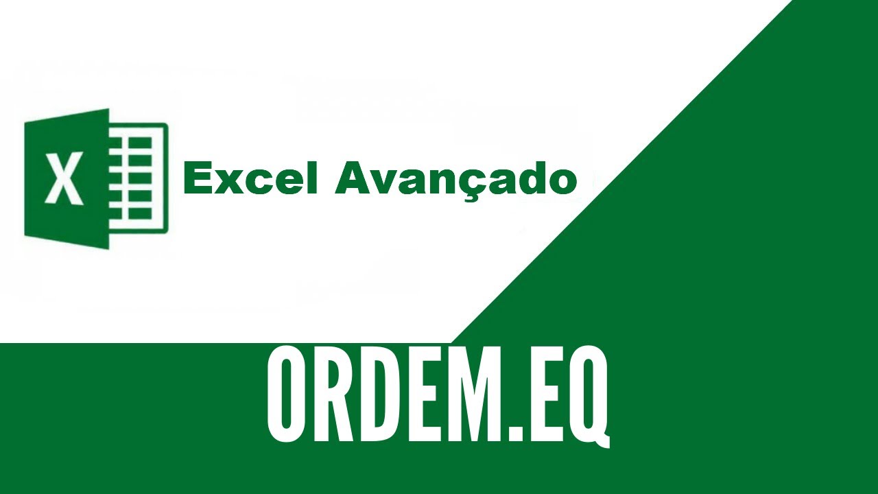 Função ORDEM.EQ