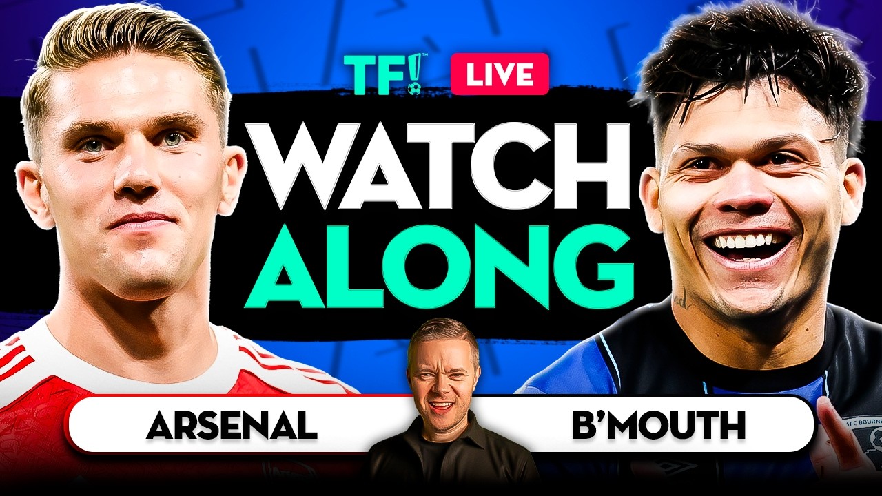 ARSENAL vs BOURNEMOUTH LIVE With Mark Goldbridge