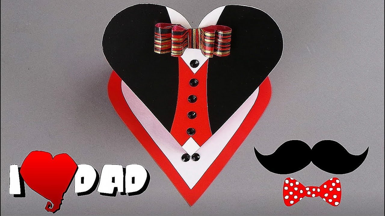 DIY - FATHER'S DAY CARD - EASY TUTORIAL / DIY CARDS