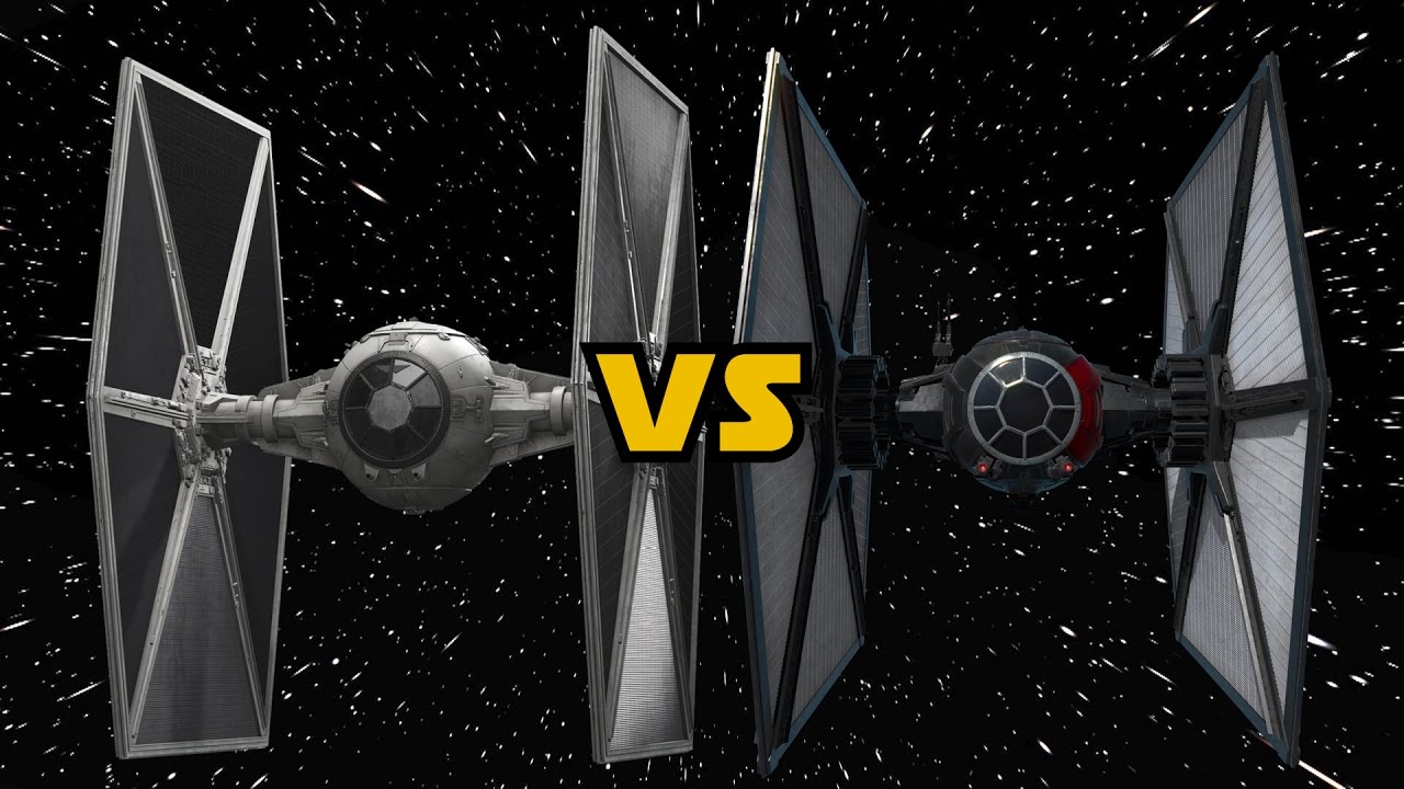 TIE Fighter Comparison: Galactic Empire vs First Order vs FO Special Forces